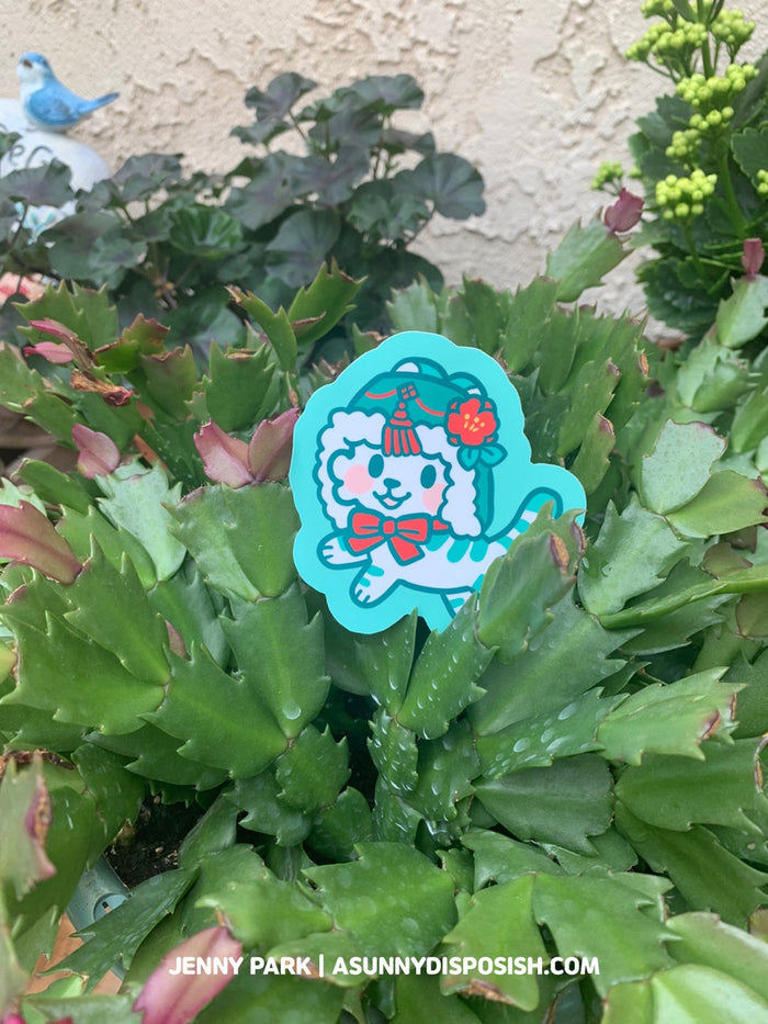 Year of the Tiger 3" Vinyl Stickers