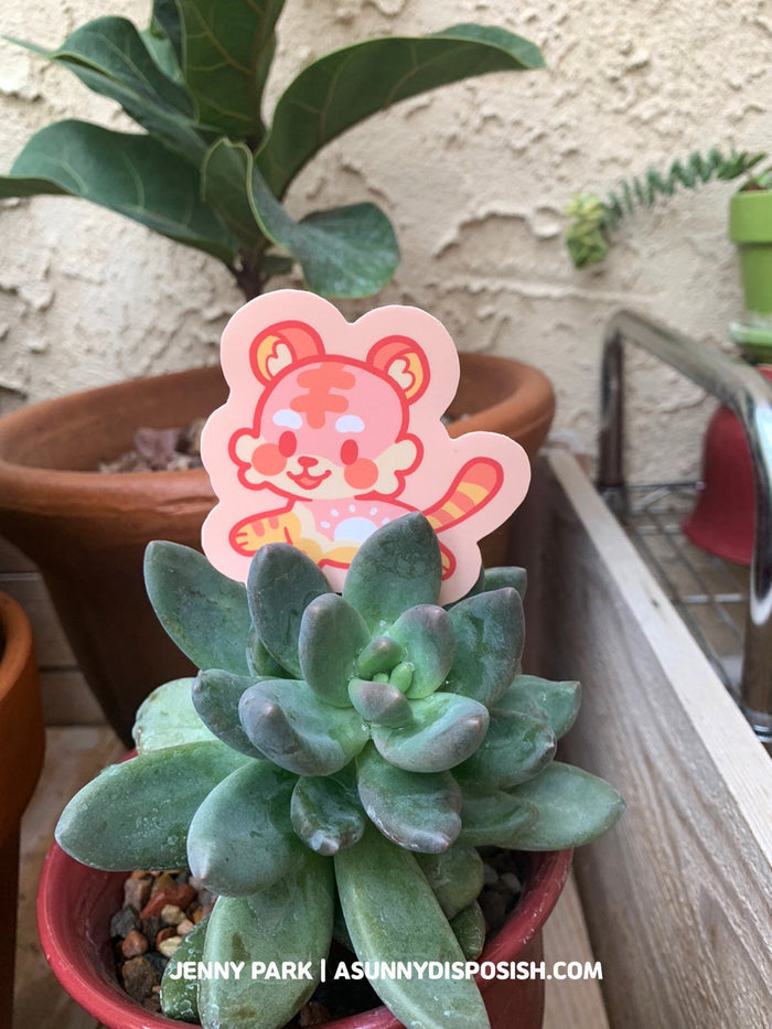 Year of the Tiger 3" Vinyl Stickers