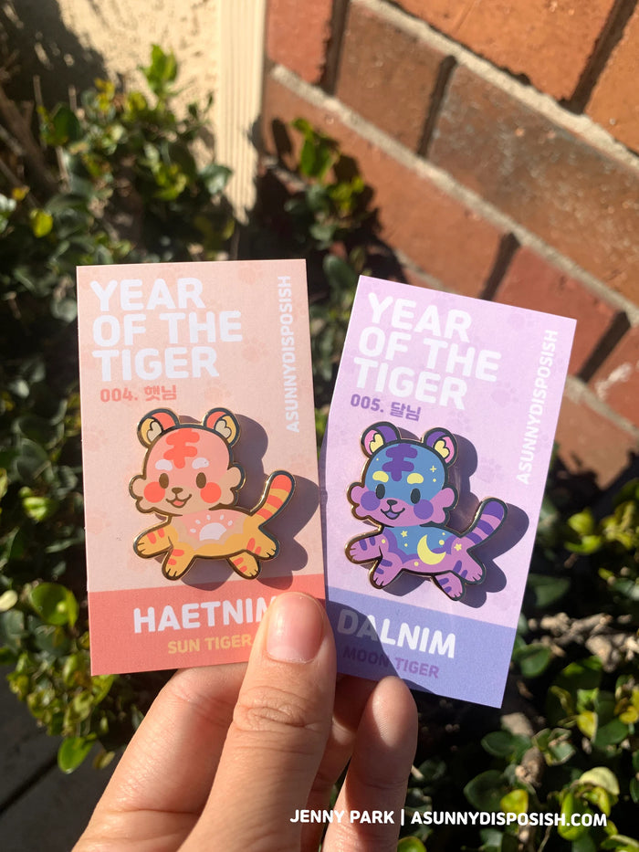 Year of the Tiger Enamel Pins