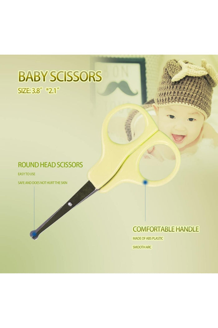 Zelin Baby Grooming Kit, 8 in 1 Baby Hair Brush/Nail Clipper/Nose Cleaner/Finger Toothbrush/Nail Sci