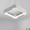 ZenBreeze Halo Bladeless Hanging Ceiling Fan with LED