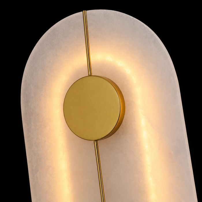 Zenith Glow Ambient Marble LED Wall Light